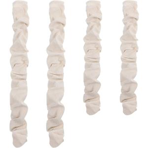 4 Pcs Fabric Cord Cover 6 Feet and 4 Feet Chain Cable Sleeve Chandelier Lighting Wire Cord Cover for Lamps Light Fixtures Lighting Wires Cable Management