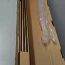 Ivilon Window Curtain Rod End Cap - 1 inch Pole. 120 to 240 Inch. Warm Gold
