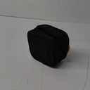 Small Makeup Pouch, Double Zipper Cosmetic Bag, Travel Makeup Bag, Cute Makeup Bag for Purse, Mini Toiletry Bag (Black)