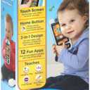 VTech Touch and Swipe Baby Phone, Blue