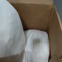 YZ HOME Long Body Pillow for Adults - Firm Body Pillow Insert with Shredded Blue Memory Foam, Adjustable Height, Soft Support for Side Sleeping, Pregnant Women, Washable (20x54 Inch, White)