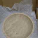 Marble Decorative Bowl for Kitchen Counter, Natural Travertine Serving Bowl with,Modern Display Bowl for Dining Table Centerpiece Home Decor(7.8 Inch) (yellow)