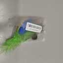 Ataica Chirping Bird Cat Toy with Electronic Sounds & Feathers – Interactive Kitten Toy for Indoor Cats, Self-Play Exercise & Kicker（No Flapping） Green