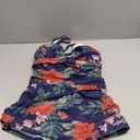 Fanuerg Tankini Top Only Twist Front Bathing Suit Tops for Women Tummy Control Tank Tops V Neck Swimsuit Top No Bottom Retro Floral XXL (Blue, XXL)