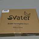 Svater 4 Pack Landscape Lighting Low Voltage, Outdoor Spotlights with Transformer, Plug in LED Spot Lights for Yard, Backyard, House 12V 3000K Warm White, IP65 Waterproof