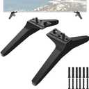 TV Stand for LG TV Legs, TV Stand Legs Only for LG 60UJ6050 60UK6090 60UM6900 60UN7300 65UJ6300 65UK6090 65UM6900 65UM7300PUA 65UN6950 with Screws, Only for Models We List