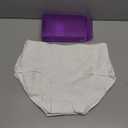 ASIMOON High Waisted Tummy Control Underwear for Women Cotton Plus Size Full Coverage Panties Ladies Briefs XL