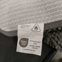 Bathroom Rugs Sets 2 Piece, Ultra Absorbent Chenille Non Slip Bathroom Mat Set - 16'' x 24'' U-Shaped Contour Toilet Rug & 24'' x 21'' Extra Soft Plush Bath Mat - Machine Washable, Grey