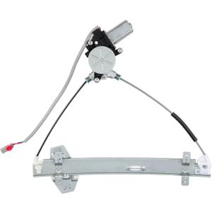 FINDAUTO 741-301 Front Right Passenger Side Power Window Regulator with Motor Assembly Compatible for 2001-2005 for Honda Civic