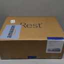 REST Evercool Cooling Comforter, King/Cali King, Blanket for Hot Sleepers, All Season Bedding for Night Sweats, Breathable Lightweight Duvet, 106x90 Inches, Cool Gray