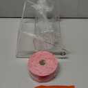 Raffle Ticket Spinner, Acrylic Raffle Drum with 2000 Raffle Tickets, Transparent Raffle Box for Professional Raffles Lottery Games, Bingo, Raffle Balls