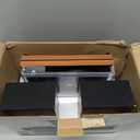 Vintage Record Player with External Speakers Belt-Drive Turntable for Vinyl Records Dual Stereo Speakers LP Players Support 3 Speed 3 Size Wireless Playback AUX Headphone Input Auto Stop Wood Red