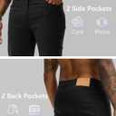 JEMLDL Men's Slim Fit Skinny Stretch Jeans Fashion Dress Casual Tapered Denim Pants with 5 Pockets, Size: 32W x 30L
