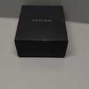 KAMIER Watch Case with Combination Lock - 4 Watch Storage and Jewelry Organizer - Watch Travel Case for Ring and Watch Storage, PU Leather Travel Watch Case, Ideal for Gift (With Gift Box), Brown