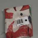 Christmas Pillow Covers 18x18 Set of 2 Christmas Decorations Linen Red Pillowcase Winter Elk Deer Christmas Throw Pillows Christmas Holiday Decor Outdoor Cushion Covers for Couch Home Decor