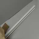 LazBlinds Cordless Roller Shades for French Doors, No Drill French Door Blinds for Privacy, Blackout Roll Up Shades for Front Door Sidelight Glass Door Patio, 27 5/8" W x 72" H, Cream