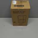 Lash Extension Organizer with Lid, Acrylic Lash Organizer for Lash Techs, Lashes Supplies Container for Vanity with Anti-Slip Pads, Clear Storage Box for Eyelash Tools Makeup Brush Hair Accessories