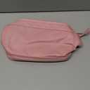 Leather Makeup Bag for Women Double Travel Toiletry Organizer Portable Zipper Pouch for Cosmetics and Sundries for Daily Use and Travel