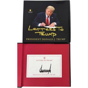 President Donald J Trump Signed Autograph Letters to Trump G with James Spence Authentication JSA COA