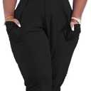 acelyn Casual One Piece Loose Jumpsuit for Women Summer Plus Size Overalls Off Shoulder Pockets Romper (Small, 015-black)