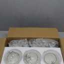 Dpyrrhic Bathroom Vanity Light,Modern 3-Light Bathroom Lighting Fixtures Over Mirror with Clear Glass Shade and Metal Base,Matte Black Bathroom Lighting