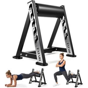 Bulgarian Split Squat Stand A-Frame Single Leg Roller for Home Gym
