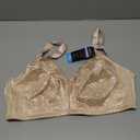 Bali Women's Double Support Wireless, Lace Bra with Stay-in-Place Straps, Full-Coverage (38C)
