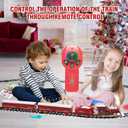 Train Set, Train Toy with Remote Control, Toy Train Set Under The Christmas Tree with Sounds, Lights and Smoke, Easter Gifts for Toddler 3 4 5 6 7 8 Years, Medium
