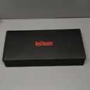 RedThunder K95 Wireless Mechanical Keyboard, TFT Screen & Knob, Tri-Mode BT5.0/2.4GHz/USB-C Hot Swappable Custom, Pre-lubed Linear Pink Switches, Gasket Structure, RGB Gaming Keyboard, Black-Gold