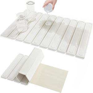 Dish Stone Drying Mat for Kitchen Counter, Large Dish Drying Non-Slip Mats for Kitchen Counter, Bathroom and Sink, Absorbent Diatomaceous Earth Stone Drying Tray, 23.6" x 15.3"