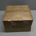 Brushed Nickel Flush Mount Light, Kitchen Ceiling Fixture with Water Ripple Glass Shade, 2-Light Outdoor Porch Flush Mounts for Hallway, Foyer, Entryway, Bathroom