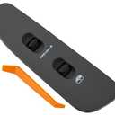 ZAPOSTS Passengers Side Power Window Switch Fits for 2002-2010 Dodge Ram 1500 2500 3500, 2001-2004 Dodge Dakota,Right Door Lock Glass Button Switch.OEM 56007695AB.Gray Panel