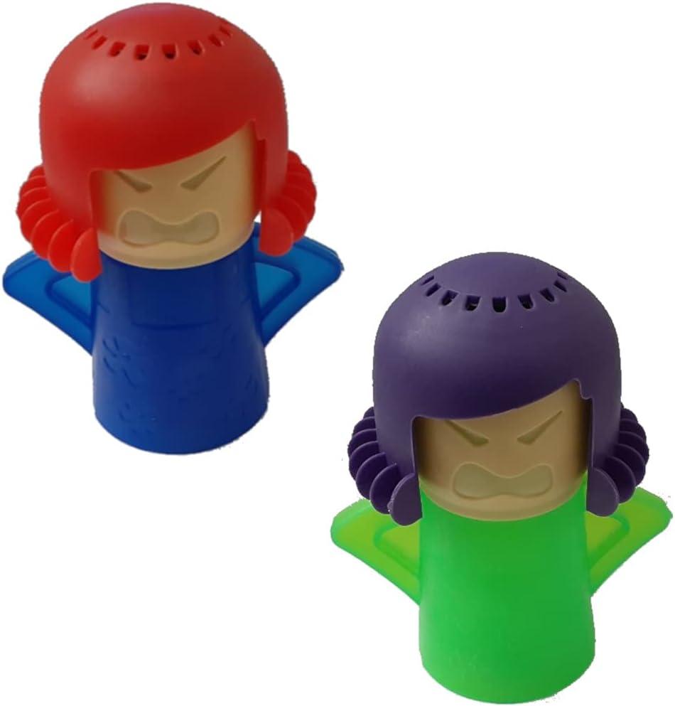 Angry Mama Microwave Oven Cleaner (Blue + Green)