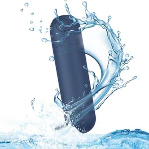 Mini Upgraded Rechargeable Handheld Waterproof Massager, Electric Portable Back Massager for Back Neck Shoulder Body, Blue