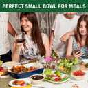 Small Paper Bowls 6 oz, 500 Pack Disposable Compostable Bowls Bulk, Heavy Duty Biodegradable Bagasse Bowls for Snacks, Soup, Salads, Microwave Safe Chili Bowls