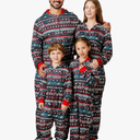 Family Matching Christmas Onesie Pajamas, Hooded One Piece Xmas Pajamas Onesie Adult Pajama Sleepwear
. 2XL