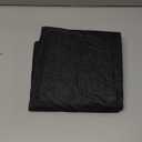 Fasmov Mini Fridge Silicone Mat with Raised Edges, 24''x24''x0.8'', Refrigerator Floor Protector Mat, Under Refrigerator Mat Mini Fridge Drip Pan Prevents Appliance Leakage Water Spills, Black