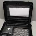 Upgraded Folding Grill Table - Metal Portable Camping Table, 2 Height Adjustable Max 22", Lightweight Foldable for Outside BBQ 24"x15.8"