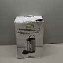 NutriChef Hot Water Urn Pot 3.38 QT, Insulated Stainless Steel Hot Water Dispenser & Boiler, Auto & Manual Dispense, Safety Lock, Electric Kettle