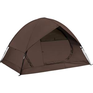 Backpacking Camping Waterproof Tents for 4 Person with Rain Fly