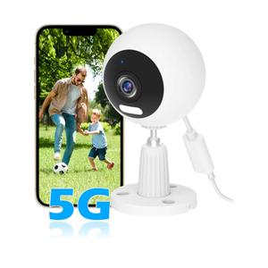 5G Cameras for Home Security,3MP Outdoor Indoor Security Camera for Baby/Elder/Dog/Pet/Nanny, WiFi Baby Monitor, 3 Alarm Modes, 3 Night Vision, IP66 Waterproof, 24/7 SD Recording/Cloud