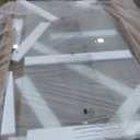 Sunrosa Semi-Frameless Tub Shower Door, 59-2/8"W 60" H Single Sliding Shower Door, Bathtub Shower Door with Tempered Glass 5/16"(8mm), Glass Shower Door for Bathtub in Matte Black