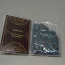 Polished Blue Apatite Crystal Chips 200 Pcs - 0.3" 10 oz Tumbled Stone Chips Crushed Sea Glass Stones Healing Reiki Crystal Making Home Decoration