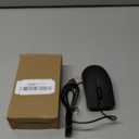 Guiheng Wired mini Mouse, USB Wired Computer Mice for Right or Left Hand, Ergonomic Computer Mouse with Durable Clicks for PC, Computer, Laptop, Desktop, Chromebook, Notebook, Mac (Black)