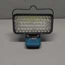 Cordless LED Work Light Compatible with Makita 18V Battery,100W 9000LM Flashlight Portable Flood Light with Low Voltage Protection,USB & Type-C Port for Camping, Job Site Lighting (No Battery)