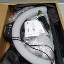 UBeesize 14'' LED Foldable Ring Light with 62'' Tripod Stand, Selfie Ring Light for Video Recording, Live Streaming, TikTok & YouTube, Compatible with iPhone & Android (Black)