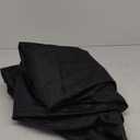 Fire Pit Cover Rectangular- Waterproof Firepit Cover (52L x 34W x 24H inches, Black) Outdoor Fireplace Cover Weatherproof and Non Fading
