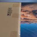 Landscape Canvas Wall Art Large Blue Lake and Mountain Artwork 20"x40"