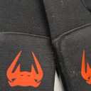 Venum Kontact Shinguards - Black/Red, One Size