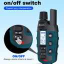 Bousnic Dog Shock Collar - 3300Ft Training Collar with Remote for 5-120lbs Small Medium Large Dogs Rechargeable Waterproof e Collar with Beep (1-8), Shake(1-16), Safe Shock(1-99) Modes (Black)